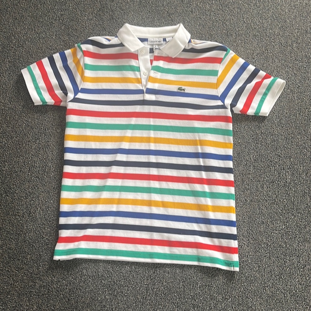 Stripped Lacoste Shirt for Kids